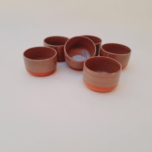 Juego de 6 mini pocillos